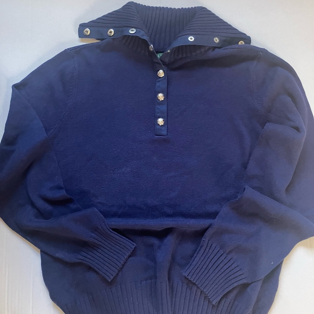 Ralph Lauren Navy Sweater